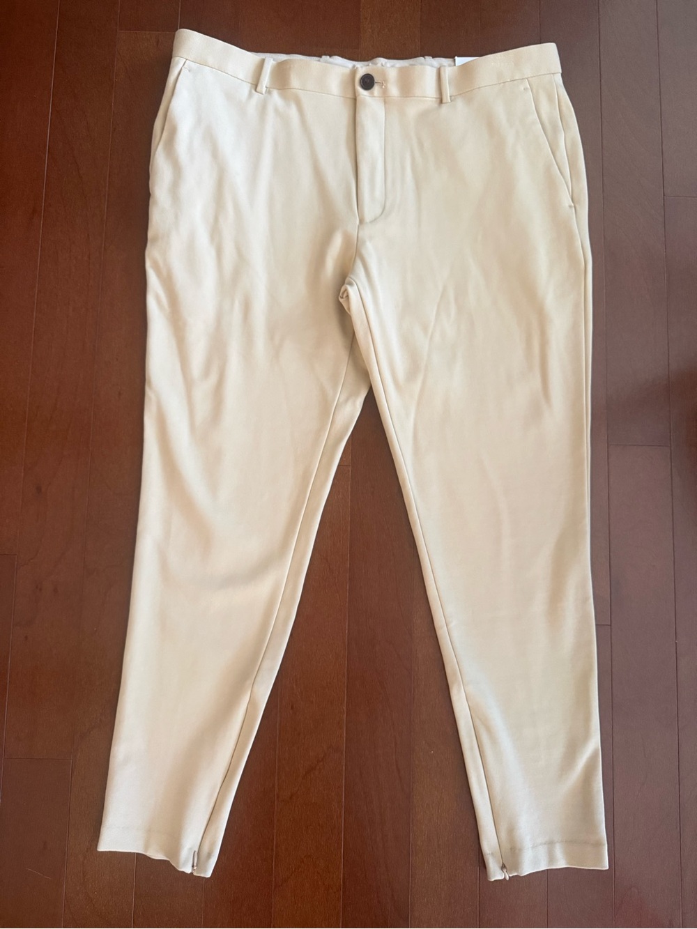 INC International Concepts Cream Stretch Chinos